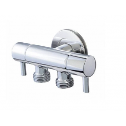 Διακόπτης Διπλός για Σετ Μπιντέ Acquanet 01-03-0002 Χρωμέ